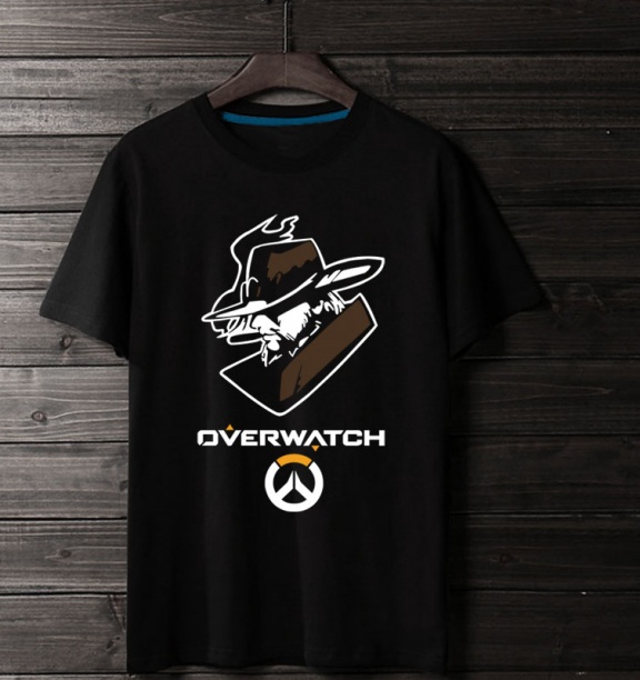 Cool Over Watch Mccree Black T Shirt 