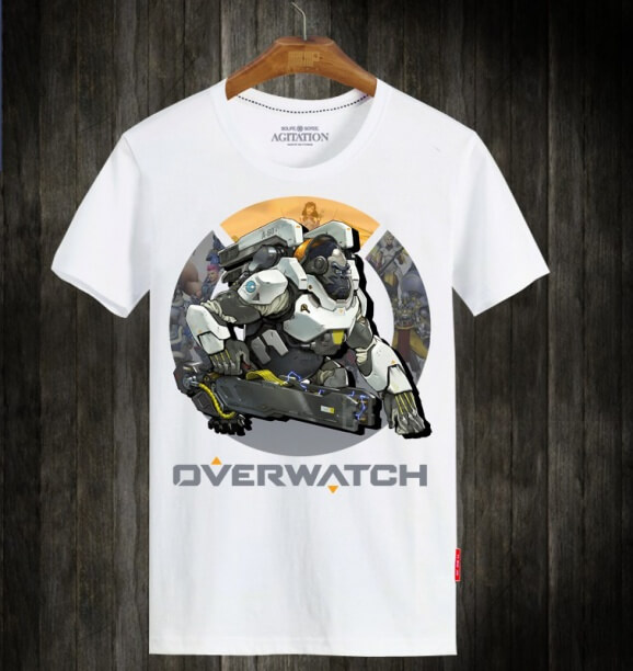 Overwatch OW Winston T-shirt For Mens and Womens 