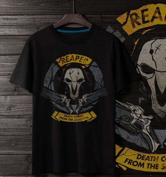 Cool Overwatch OW Reaper tshirts 