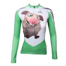 3D Lamb cycling jerseys long sleeve animals bike suits for womens