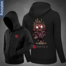 DOTA 2 Shadow Demon Hoodie Black Zip Up Sweatshirt For Him