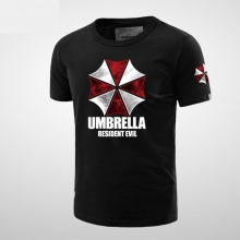Resident Evil Umbrella Tee For Boys Black Tshirts