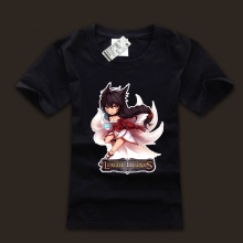 League Of Leagends LOL Ahri Tee Shirts For Men