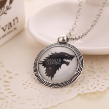 Game Of Trones Wolf Necklaces House Stark Accessories 