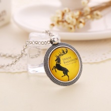 Games Of Throne Stag Necklaces House Baratheon Pendant