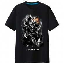 Overwatch Junkrat Shirts Men black T shirt