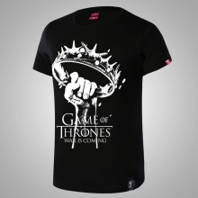 Crown of thorns Game of Thrones Tshirt Mens Black Tee