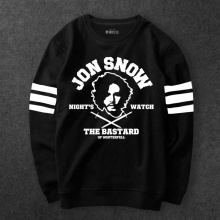 A Game Of Thrones Jon Snow Hoodie Mens Black Sweatshirts
