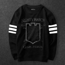Game of Thrones Night Watch Man Oath Hoody Black Sweat Shirt For Boys