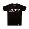 The Big Bang Theory Evolution Wars T-shirts TBBT Black Tees