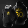 NBA Curry Sweatshirt Men Black Pullover Sweater