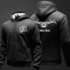 Linkin Park Hoodie For Boys Black Zip Sweater