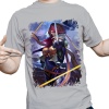 Mens Yellow LOL The Grand Duelist  Fiora Tshirts For Men