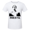 Andres Iniesta Red Tshirts For Mens