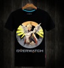 Overwatch OW Mercy Hero Tshirts For Mens