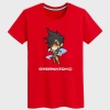 Black Overwatch Tracer Hero T shirt For Mens Women&#039;s