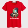 Black Overwatch Bastion T-shirts For Mens Womens