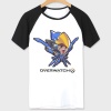 Blizzard Game Overwatch Pharah T-shirts Couples White Tees