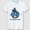 Black Overwatch Pharah Hero Tee shirt For Mens Womens