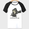 White Blizzard Overwatch Hero T-shirt For Couples