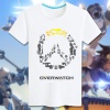 Overwatch Logo Tshirts Women white Tee