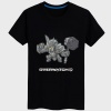 Overwatch Reinhardt Hero T-shirts black Tees For Couple