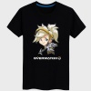 Blizzard Overwatch Hero T Shirts Women black Tee