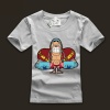 Black One Piece Franky Tshirts For Young Man