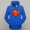 Spring new sale Superman themed Sweat Shirt for young teenagers XS-XXL size blue color 