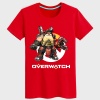 Overwatch Torbjorn Tee Shirt Unisex black T-shirts