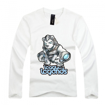 Long Sleeve league of leagends Volibear T-Shirts For Men