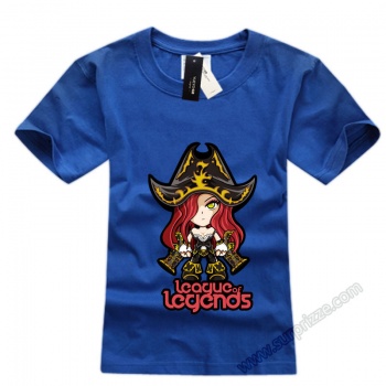 High Quality LOL Miss Fortune T-Shirts For Boys Girls