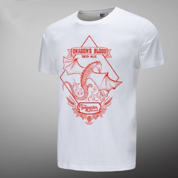 2016 House Targaryen Red Dragon White T-shirts