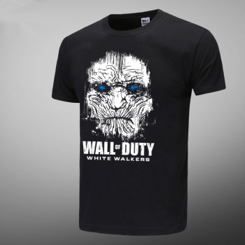 Game of Thrones White Walkers Black T-shirts