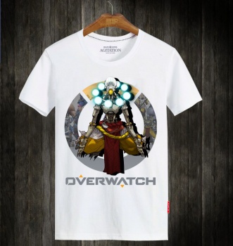 Overwatch Hero Tees OW Zenyatta T-Shirts 