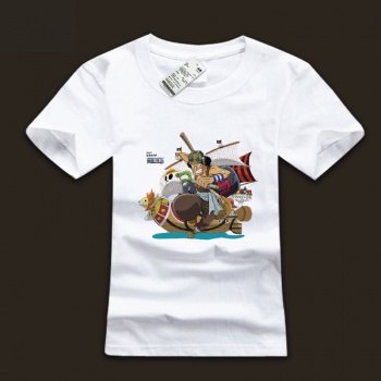 Quality One Piece Usopp White T-shirts For Mens