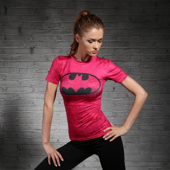 Batman Compression T Shirts For Ladies