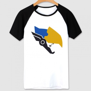 Overwatch Pharah Hero Tees White OW Character T-shirts For Mens and Womens