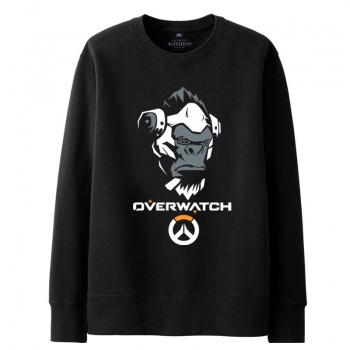 Over Watch Winston Hoodie For Boys black Sweater