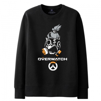 Overwatch Roadhog Sweatshirt Men black Sweater