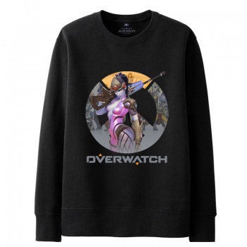 Overwatch Blizzard Widowmaker Sweat Shirts Mens black Hoodie