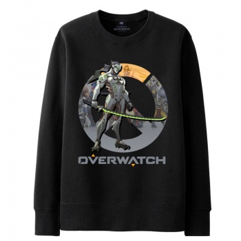 OW Overwatch Symmetra Sweatshirt Mens black Hoodie