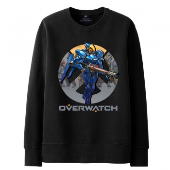 Overwatch Pharah Sweatshirt Mens black Hoodie